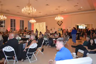 Attendees at the 2021 Smart Women Make Change event held at the Garden Club of Jacksonville